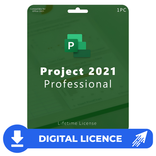 Microsoft Project 2021 Professional Product key RETAIL license