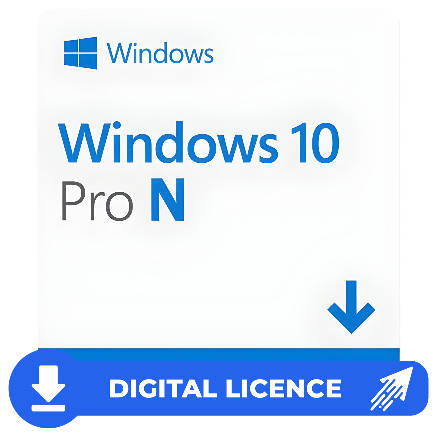 Windows 10 PRO N Professional N License - DIGITAL Instant product key cdkey